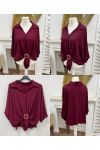 BLOUSE + BUCKLE ACCESSORY AH271017