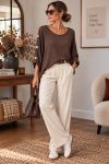 LOOSE TOP WITH BUTTONS AH271018