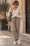 PANTALON AMPLE DéCONTRACTé EFFET PLISSé AH271025