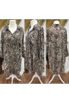 VISCOSE PRINTED TUNIC LONG 1 POCKET AH271026
