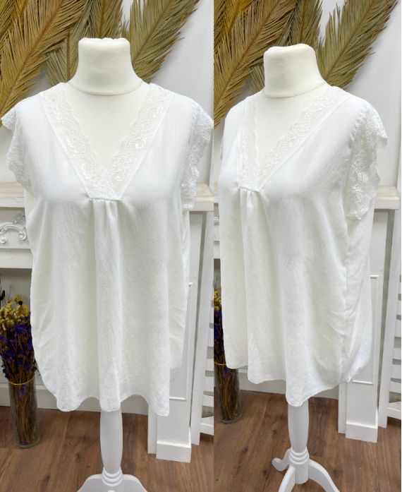 TOP AMPLE DENTELLE AH271028