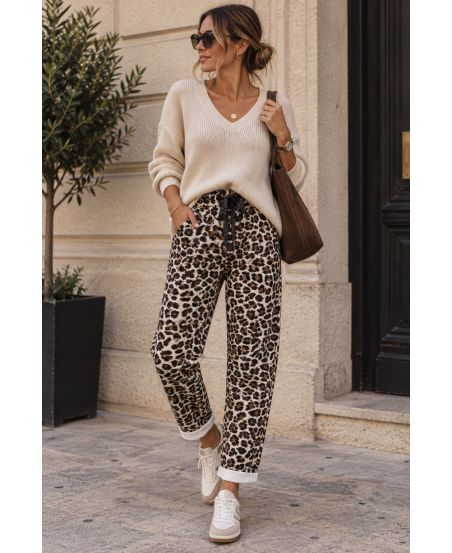 PANTALONES DE ANTE ESTAMPADOS AH271030-3