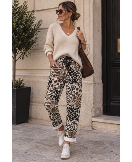 PANTALONES DE ANTE ESTAMPADOS AH271030-4