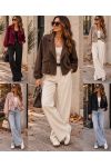 CHAQUETA LIGERA DE ANTE AH271029