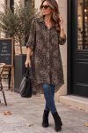 VISCOSE PRINTED TUNIC LONG 1 POCKET AH271026