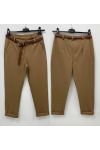 4-PACK BROEK MET GEPLOOIDE ZAKKEN + RIEM S-M-L-XL AH271040