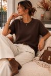 PULLOVER ALPAGA MANCHES COURTES AH271041