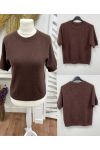 KURZÄRMELIGER ALPAKA-PULLOVER AH271041