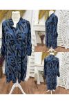 VISCOSE SHIRT DRESS WITH AH271045 PRINT