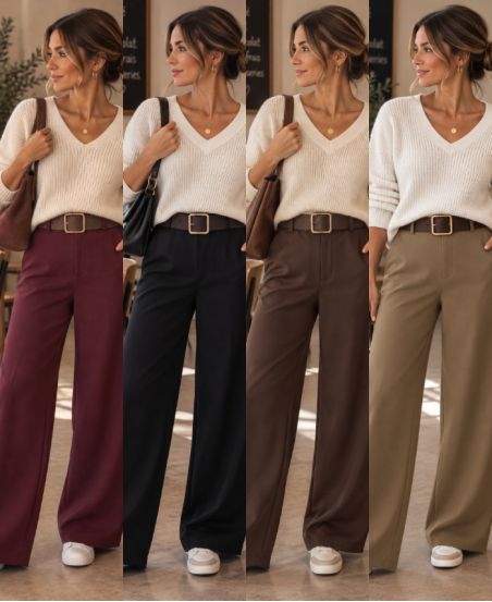 PANTALONI LARGHI 4-PACK + CINTURA S-M-L-XL AH271047