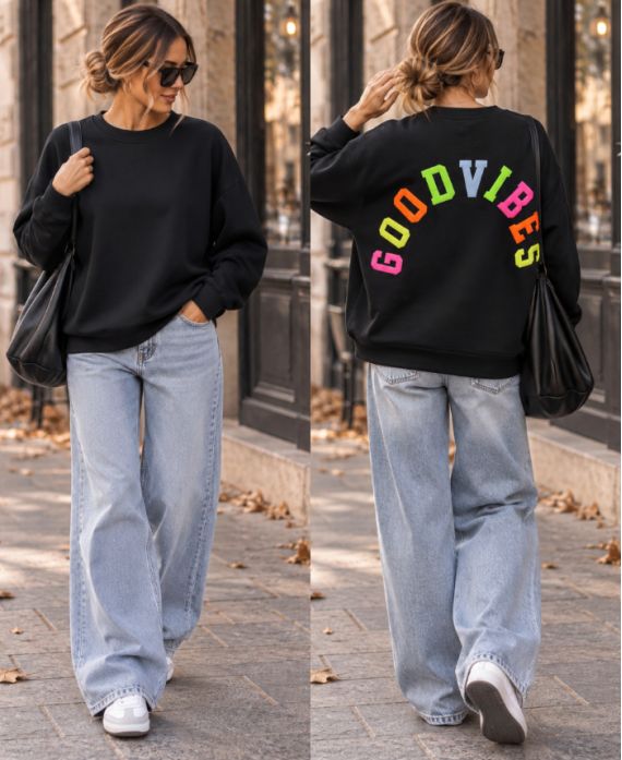 GOOD VIBES AH271054 SWEATSHIRT