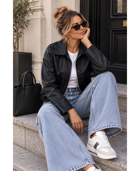 KUNSTLEDERJACKE AH271059