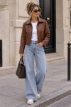 KUNSTLEDERJACKE AH271059