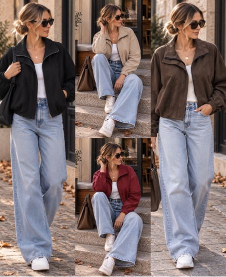 VESTE SUEDINE AH271056