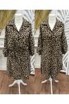 LEOPARD SHIRT DRESS AH271062