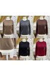 SWETER Z ALPAKĄ Z DŁUGIM RĘKAWEM AH271077