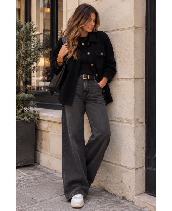 FLUWELEN OVERSHIRT AH271076