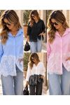 LACE SHIRT PE2152