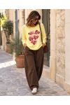 PULL SANS COUTURES AMOR AMOR AMOR PE2240