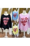 AMOR AMOR AMOR MAGLIONE SENZA SOLUZIONE DI CUCITURE AMOR PE2240
