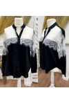CAMICIA DI COTONE IN PIZZO AH271080
