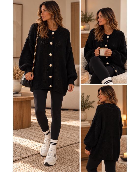 ZACHTE WOLLEN VEST AH271083