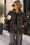 VESTE ZIP LEOPARD 2 POCHES AH271086