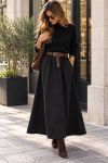 2-POCKET LONG SKIRT + AH271087 BELT