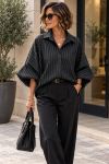 PUFFY DOLMAN-SLEEVED SHIRT AH271088