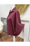 CAMISA ABULLONADA CON MANGAS DOLMAN AH271088