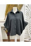 CAMISA ABULLONADA CON MANGAS DOLMAN AH271088