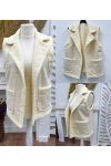 VESTE SANS MANCHES FOURREE AH271089