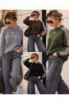 STRIPED MOHAIR WOOL SWEATER AH271090