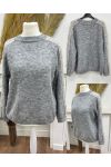GESTREEPTE MOHAIR WOLLEN TRUI AH271090