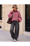 MOHAIR-STREIFEN MOHAIR-PULLOVER AH271097