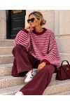 MOHAIR-STREIFEN MOHAIR-PULLOVER AH271097