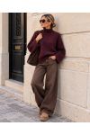 WOLLPULLOVER MIT HOHEM KRAGEN AH271098