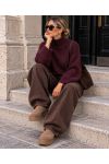WOOL SWEATER WITH HIGH COLLAR AH271098