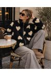 VESTE ZIP COEUR 2 POCHES AH271100