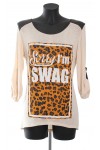 T-SHIRT SORRY I'M SWAG A8277