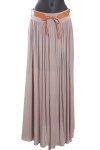 LONG SKIRT TAUPE A8285