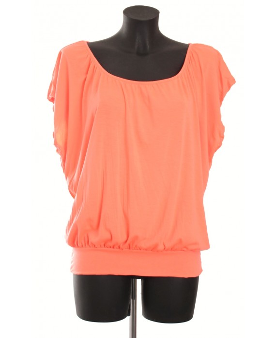 tee shirt nike orange fluo