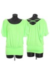 T-SHIRT FLUO BRETELLES CROISEES A8363