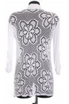 GILET DOS CROCHET A8384