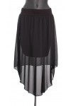 JUPE VOILE ASYMETRIQUE A8410
