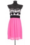 ROBE IMPRIMEE FLUO A8421