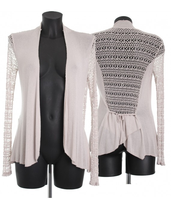 GILET AJOURE CHIC A8437