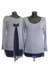 PULL TUNIQUE DOS VOILE AH1422