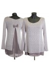 PULL TUNIQUE DOS VOILE AH1422
