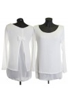 PULL TUNIQUE DOS VOILE AH1422